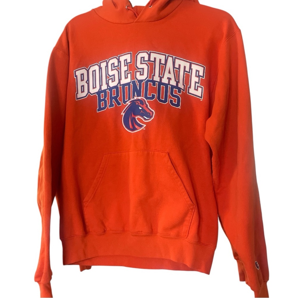 Champion Eco Fleece Orange Hoodie